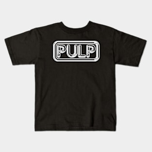 Pulp English Band logo Kids T-Shirt